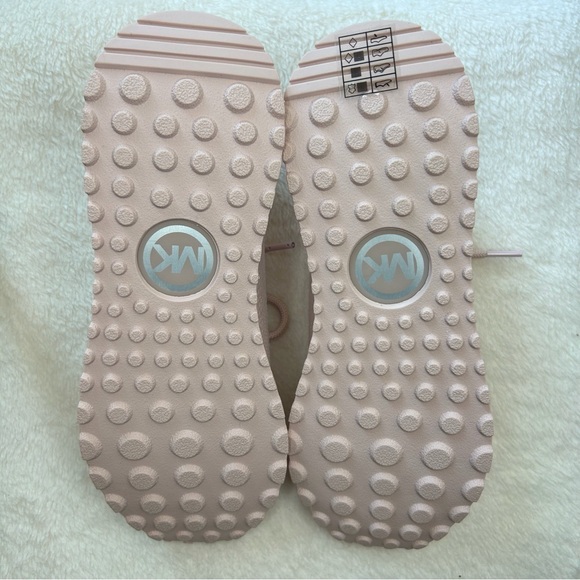 Michael Kors Powder Blush Bodie Trainer Soft Stretch Knit Sneakers - Picture 9 of 9